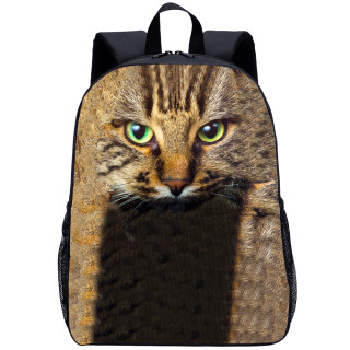 YOIYEN Cat Backpack Animal Primary School Kids Book Bag For 1-3 Grade