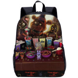 YOIYEN Five Night at Freddy's Backpack 15 Inch Student Book Bag For School