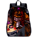 YOIYEN Five Night at Freddy's Backpack 15 Inch Student Book Bag For School