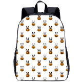 YOIYEN Bulldog Backpack Cute Carton Small Dog Print School Bag For Kids