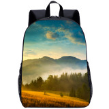 YOIYEN Landscape Backpack Child Stundet School Bag Back To School Gift