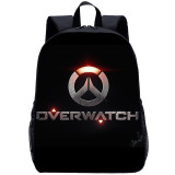 YOIYEN Overwatch Backpack 15 Inch School Student Book Bag For Kids