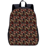YOIYEN Bulldog Backpack Cute Carton Small Dog Print School Bag For Kids