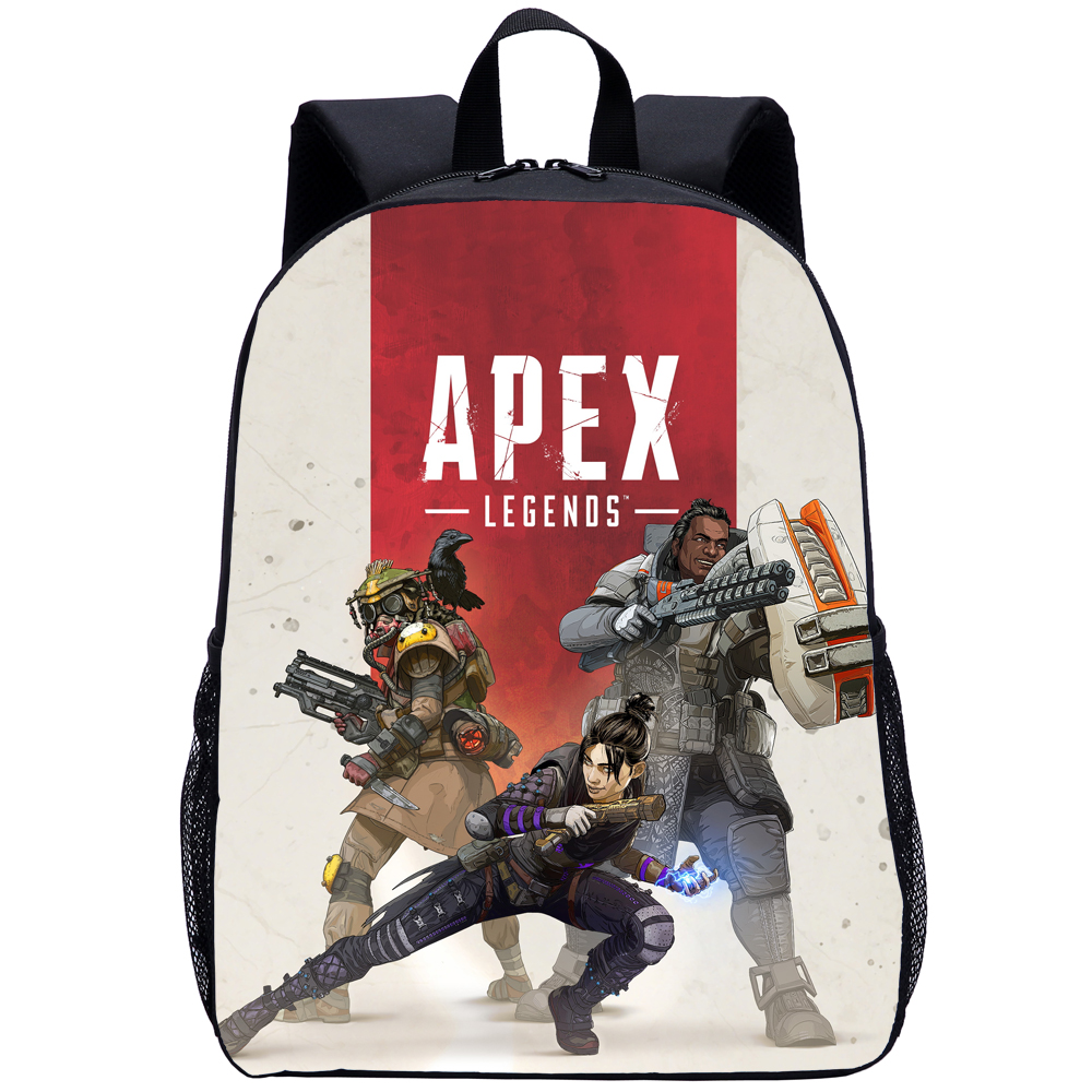 APEX Backpack Pupular Game Image Print School Bag For Children