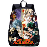YOIYEN My Hero Academia School Backpack Anime Cartoon Book Bag For Kids