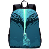 YOIYEN Godzilla Backpack Bag Moive Image Print School Daypack For Kids