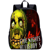 YOIYEN Five Night at Freddy's Backpack 15 Inch Student Book Bag For School