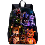 YOIYEN Five Night at Freddy's Backpack 15 Inch Student Book Bag For School