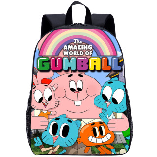 YOIYEN The Amazing World of Gumball Backpack Catroon Anime Kids School Bag