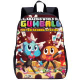 YOIYEN The Amazing World of Gumball Backpack Catroon Anime Kids School Bag