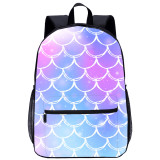 YOIYEN Mermaid Scales Backpack High Quality Kids School Bag For Girl