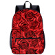 YOIYEN Rose Backpack Gril Teens Student School Bag Back To School Gift
