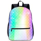 YOIYEN Mermaid Scales Backpack High Quality Kids School Bag For Girl