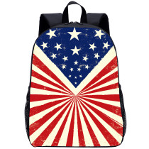 YOIYEN Stars and Stripes School Backpack Children School Book Bag For Boy And Girl