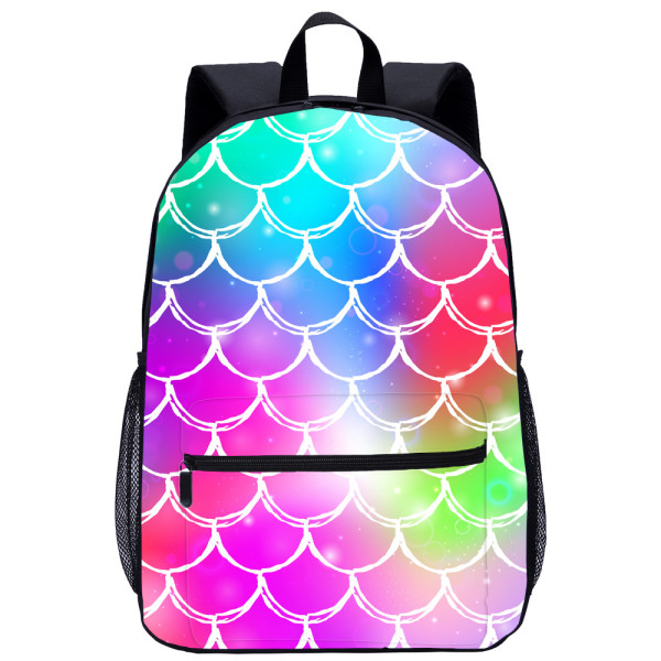 YOIYEN Mermaid Scales Backpack High Quality Kids School Bag For Girl