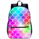 YOIYEN Mermaid Scales Backpack High Quality Kids School Bag For Girl