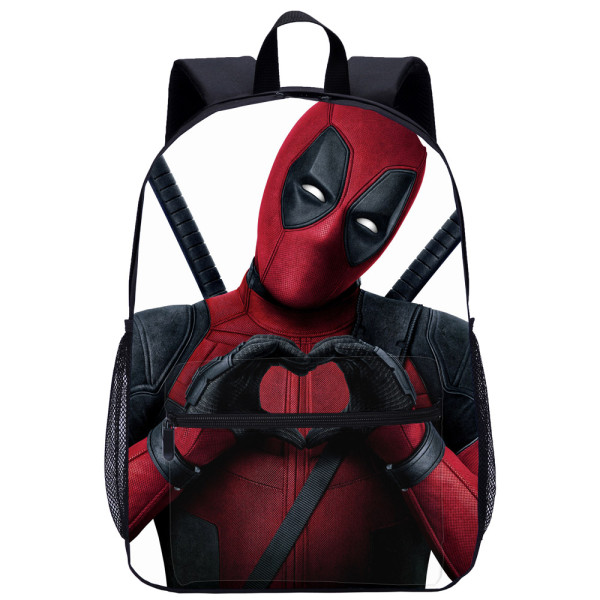 YOIYEN Deadpool Backpack Large School Student Book Bag For Children
