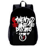 YOIYEN Twenty One Pilots Backpack Popular Star Team Student Book Bag Best Gift