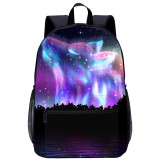 YOIYEN Wholesale Colorful Wolf Backpack Cool Student Book Bag For Kids