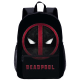YOIYEN Deadpool Backpack Large School Student Book Bag For Children