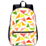 YOIYEN Triangle School Backpack Personailzed Student Book Bag For Kids