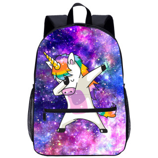 YOIYEN Colorful Unicorn SchooL Bag Teenager Outdoor Travel Backpack