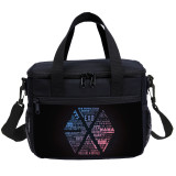 EXO Children Lunch Bag Korean Popular Team Image Print Cooler Bag