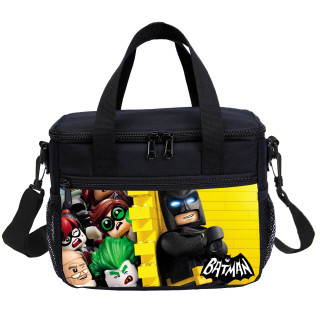 Batman Lunch Bag Large Capacity Kids Student School Lunch Box Bag