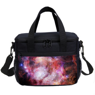 Galaxy Lunch Bag Teenager Cooler Lunch Box Bag For School And Office