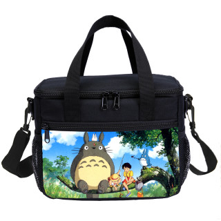 My Neighbor Totoro Lunch Bag Anime Cartoon Cute Kids Cooler Bag