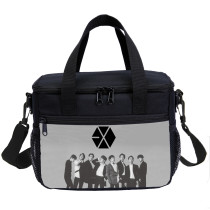 EXO Children Lunch Bag Korean Popular Team Image Print Cooler Bag