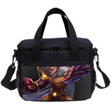 ONE PUNCH MAN Lunch Bag Cartoon Anime Cooler Thermal Bag For Kids