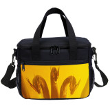 Godzilla Lunch Bag Moive Print Cool Outdoor Travel Thermal Luch Box