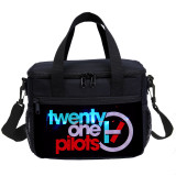 Twenty One Pilots Lunch Bag Business Office Large Capacity Lunch Box Bag