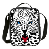 Wolf Lunch Bag Boy And Girl Animal Small Cooler Bag For Children
