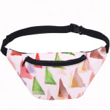 Colorful Triangle Waist Bag Fashionable Body Crossboday Chest Bag