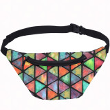 Colorful Triangle Waist Bag Fashionable Body Crossboday Chest Bag