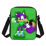 Sonic the Hedgehog Messenger Bag Anime Cartoon Children Cute Crossbody Bag