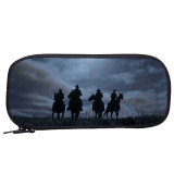 Red Dead Redemption 2 Pencil Bag Large Capacity Stationery Bag For Children