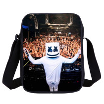 DJ Marshmello Messenger Bag Small Satchel Bag For Boy And Girl