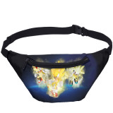 Sonic the Hedgehog Fanny Pack Anime Cartoon Outdoor Travel Waist Bum Bag