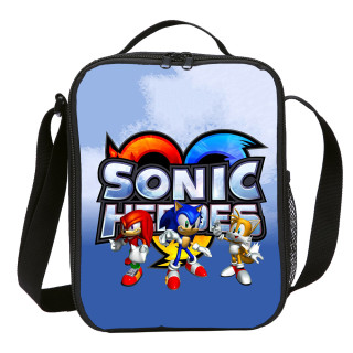 Sonic the Hedgehog Lunch Bag Small Tote Cooler Bag For School And Office