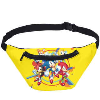 Sonic the Hedgehog Fanny Pack Anime Cartoon Outdoor Travel Waist Bum Bag