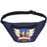 Sonic the Hedgehog Fanny Pack Anime Cartoon Outdoor Travel Waist Bum Bag