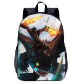 YOIYEN How to Train Your Dragon School Backpack Cartoon Style School Book Bag For Kids