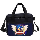 Sonic the Hedgehog Thermal Bag Cartoon Children School Lunch Bag For Meal