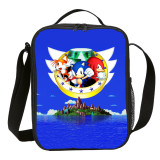 Sonic the Hedgehog Lunch Bag Small Tote Cooler Bag For School And Office