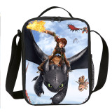 How to Train Your Dragon Lunch Bag Cartoon School Thermal Bag For Meal
