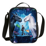 How to Train Your Dragon Lunch Bag Cartoon School Thermal Bag For Meal