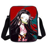 Kimetsu No Yaiba Small Messenger Bag Janpan Anime Cartoon Kids Satchel Bag